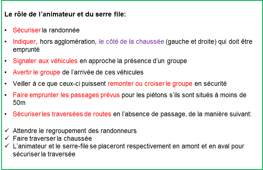 Faire appliquer les consignes de scurit