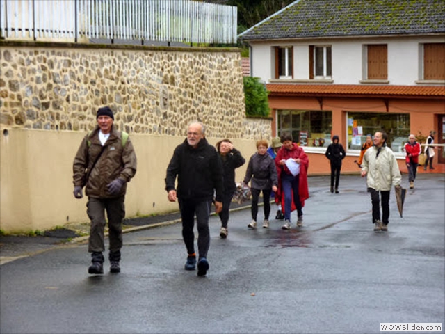 Arrivée à VISCONTAT