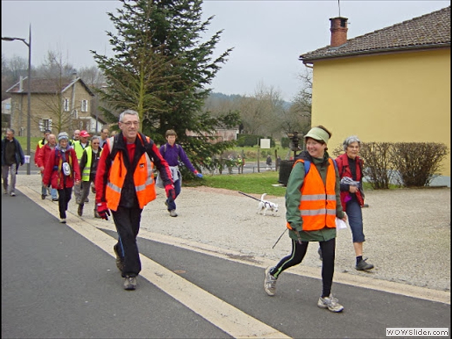 AUDAX marche 25 et 50 Km. 7/11/10. Escoutoux